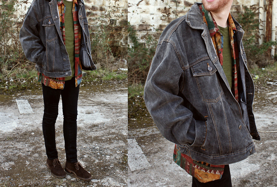 Casaco online oversized masculino